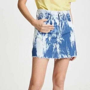 Madewell Tie‎ Dye Denim Skirt Tie Dye Size 27